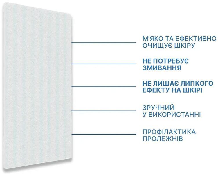 Одноразові мильні губки Estem Medical для очищення шкіри без змивання, 7 шт. 4820270570050 фото